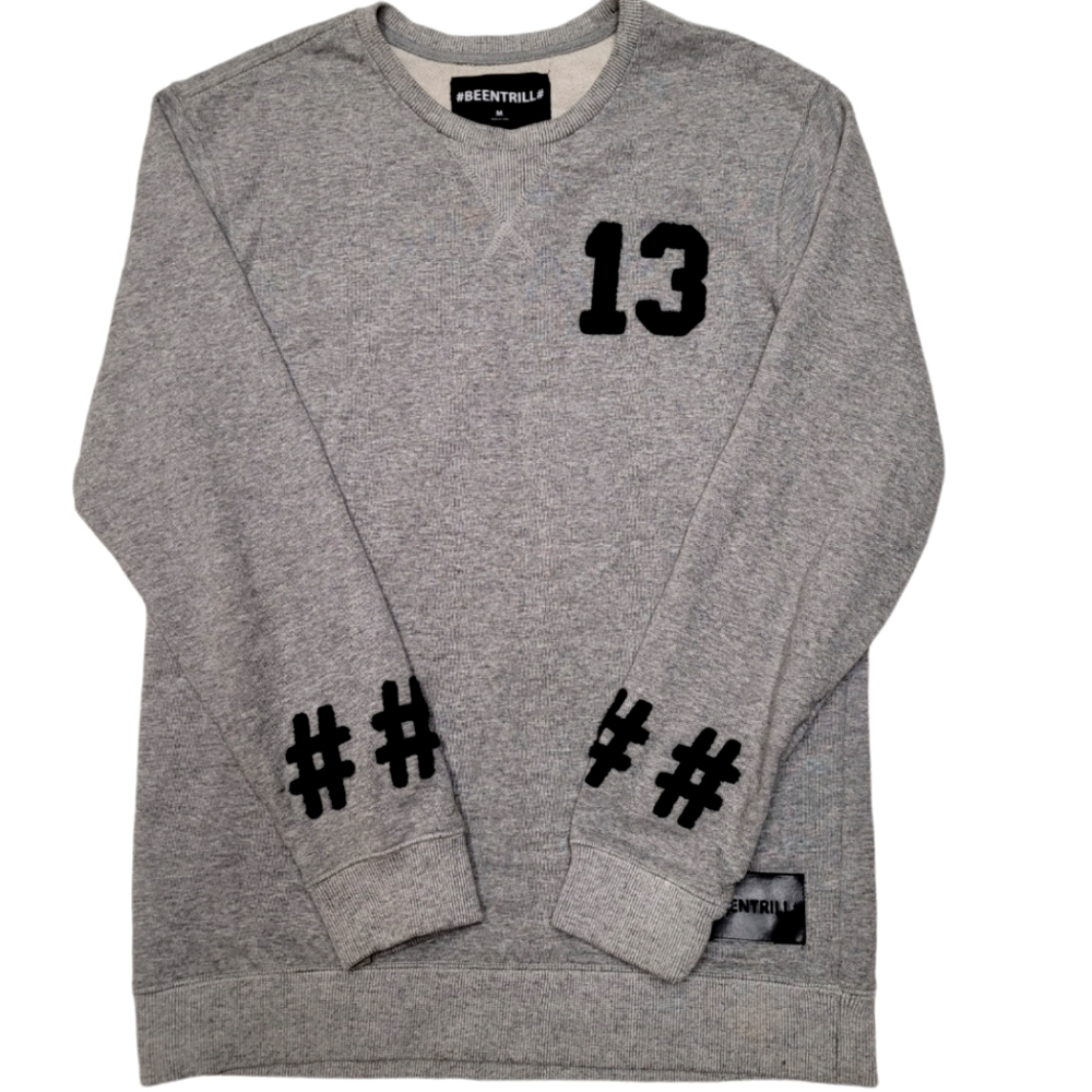 BEENTRILL " Pound ' Crewneck Sweatshirt Sz M